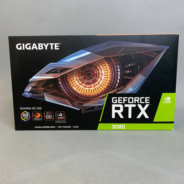 Видеокарта GIGABYTE GeForce RTX 3080 GAMING OC 10G (GV-N3080GAMING OC-10GD)