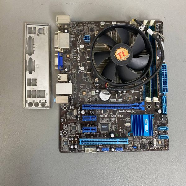 Комплект мат плата s-1155 + Core i5 -2500k +8Gb + кулер
