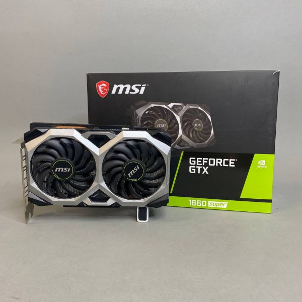 Видеокарта MSI NVIDIA GeForce GTX 1660 SUPER VENTUS XS OC 6ГБ OEM