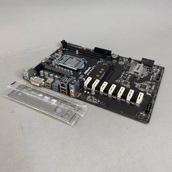 Материнская плата ASRock H110 Pro BTC+