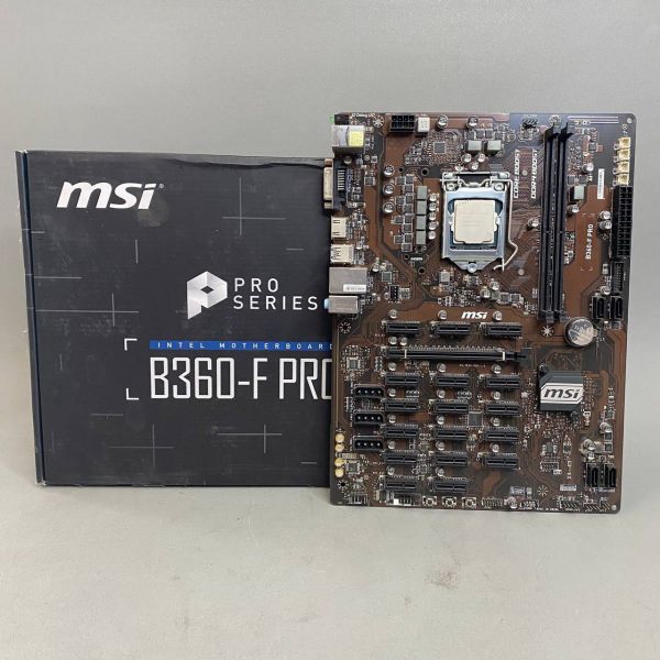 Материнская плата MSI B360-F PRO