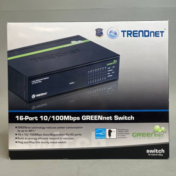 Коммутатор TRENDnet TE100-S16Eg