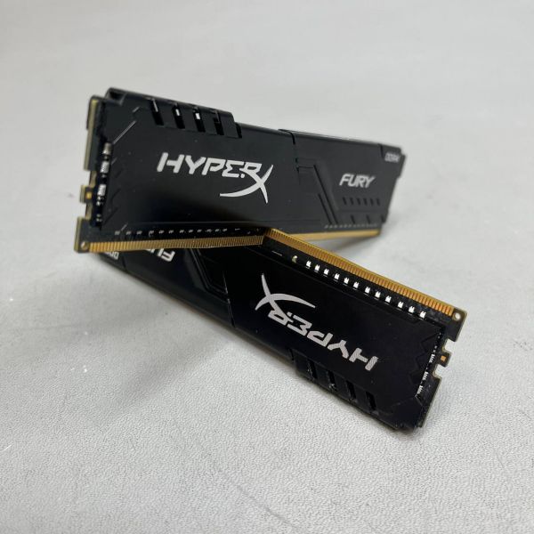 Оперативная память HyperX Fury DDR4 16 Гб (2x8Гб) для ПК, HX432C16FB3K2/16