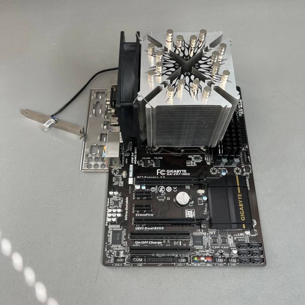 Комплект мат плата s-1150(Z87) + i7-4770 +32Gb + кулер
