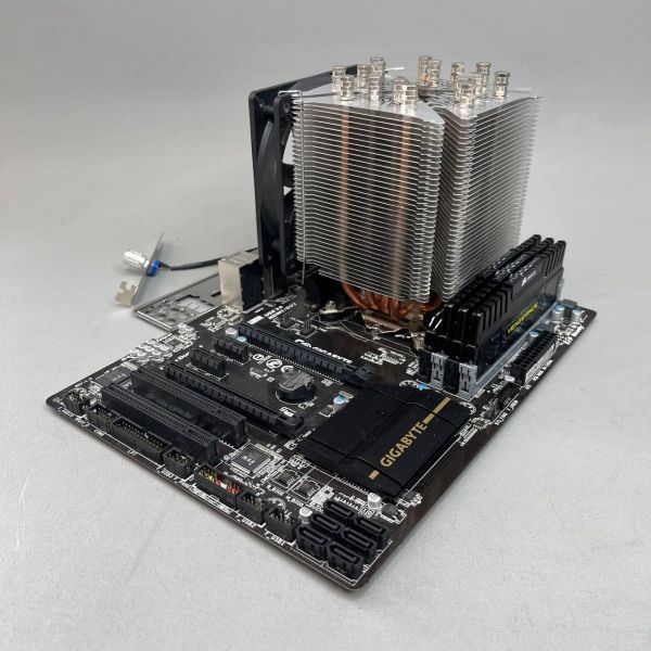 Комплект мат плата s-1150(Z87) + i7-4770 +32Gb + кулер