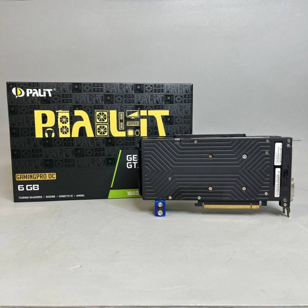 Видеокарта Palit GeForce GTX 1660 SUPER GP OC 6GB (NE6166SS18J9-1160A-1), Retail