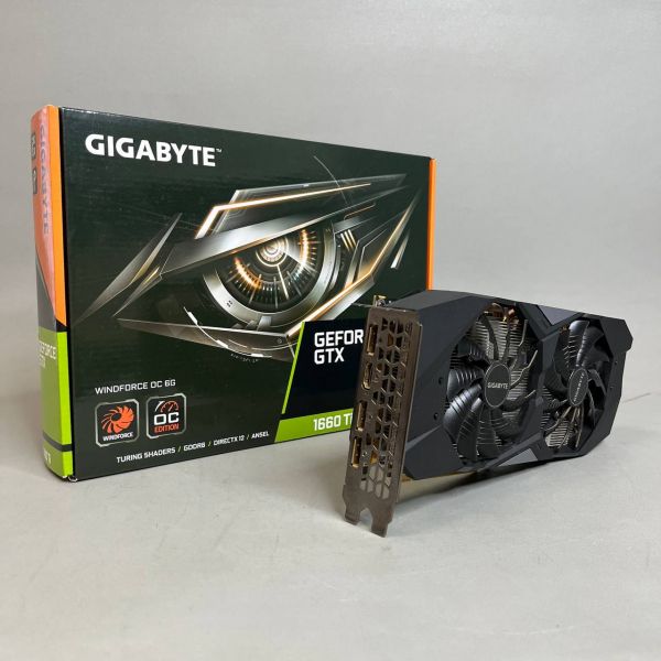 Видеокарта GIGABYTE GeForce GTX 1660 Ti 6G WINDFORCE