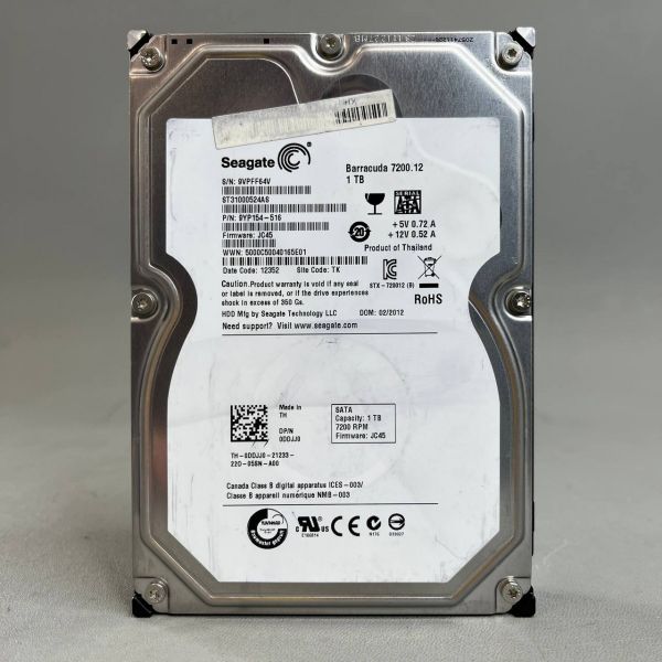 Жесткий диск Seagate Barracuda 1 тб ST31000524AS