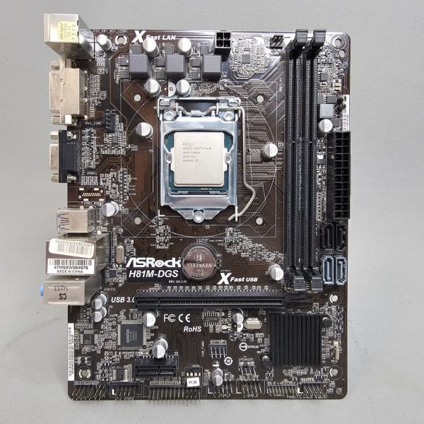 Материнская плата ASRock H81M-DGS (rev. 2.0)