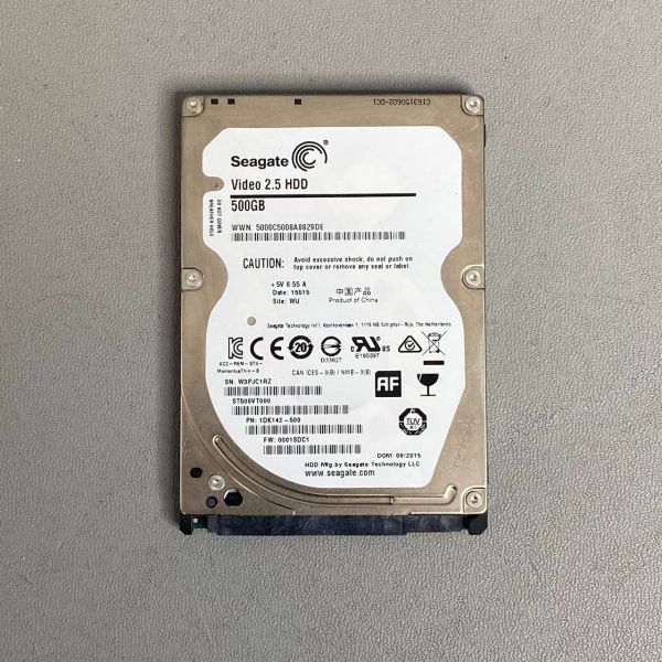 Жесткий диск Seagate 500 ГБ Video 2.5 HDD 500 GB (ST500VT000)