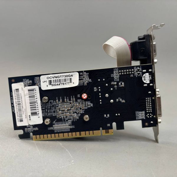 Видеокарта OCPC PCI-E 4.0 OCVNGT730G4 4G NV GT 730 LP 4GB GDDR3 1x VGA, 1x HDMI, 1x DVI (OCVNGT730G4)