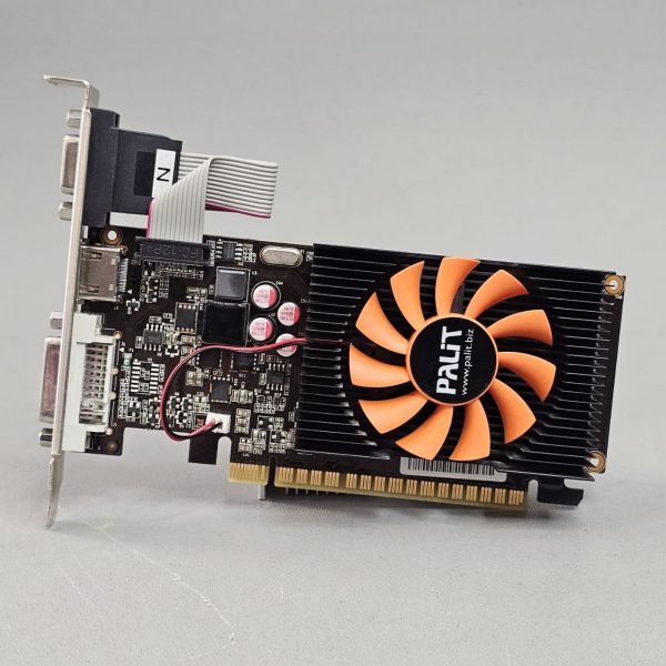 Видеокарта Palit GeForce GT 440 780Mhz PCI-E 2.0 1024Mb 1600Mhz 128 bit DVI HDMI HDCP