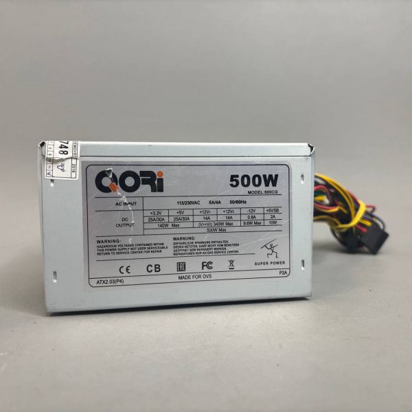 Блок питания QORi 500CG ATX 500W