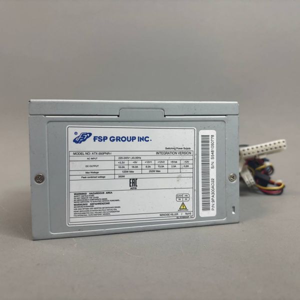 Блок питания ATX 350W FSP ATX-350PNR-I