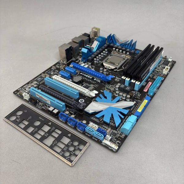 Комплект мат плата s-1156 Asus P7P55D + i5-670 +8Gb 