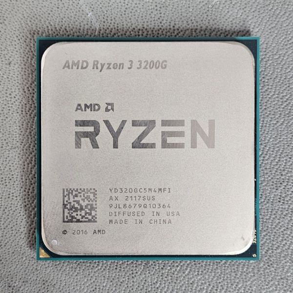 Процессор AMD Ryzen 3 3200G, сокет AM4, техпроцесс 12нм, 4ядра, 3600МГц