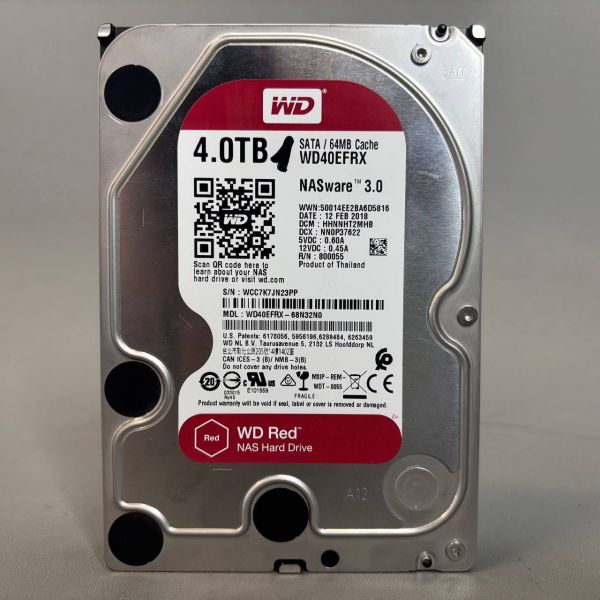 Жесткий диск Western Digital WD Red 4 ТБ WD40EFRX