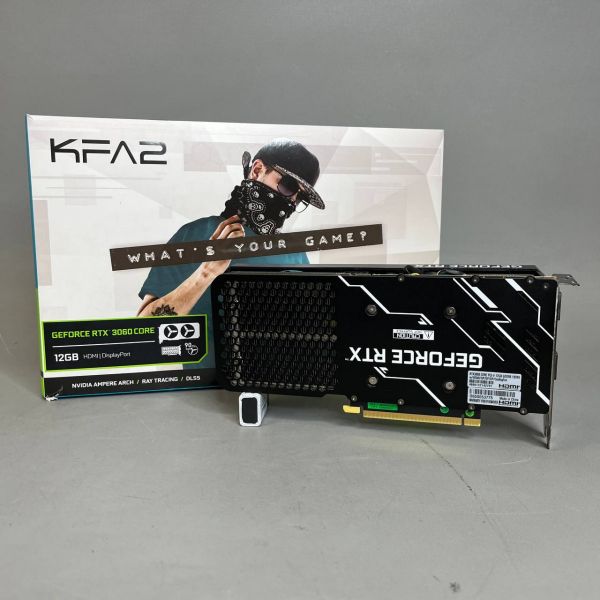 Видеокарта KFA2 GeForce RTX 3060 CORE 12Gb (LHR) [36NOL7MD1VOK]