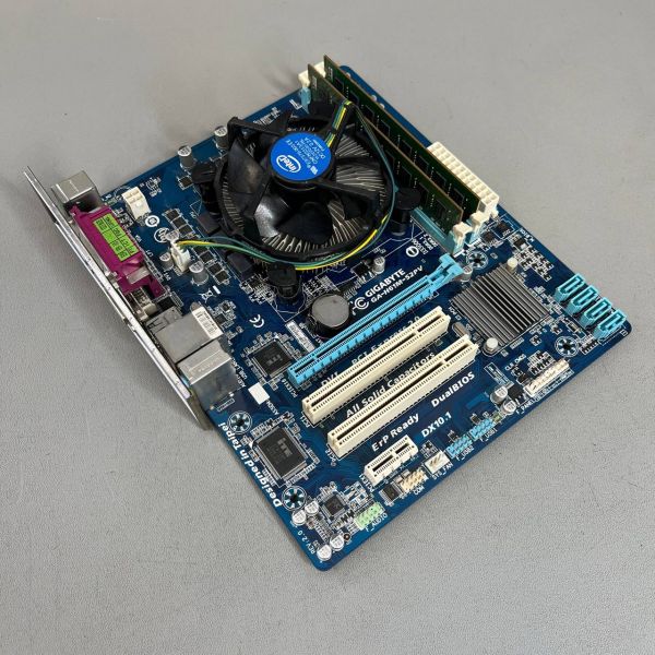 Комплект мат плата s-1155 + Core i5 -2400 +8Gb + кулер