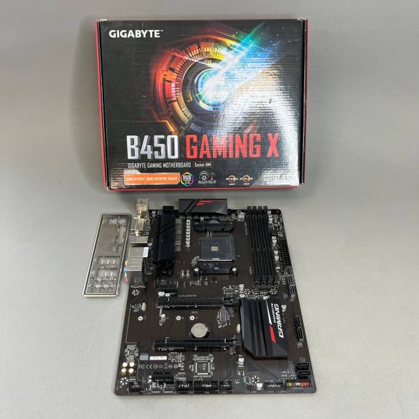 Материнские платы GIGABYTE B450 GAMING X