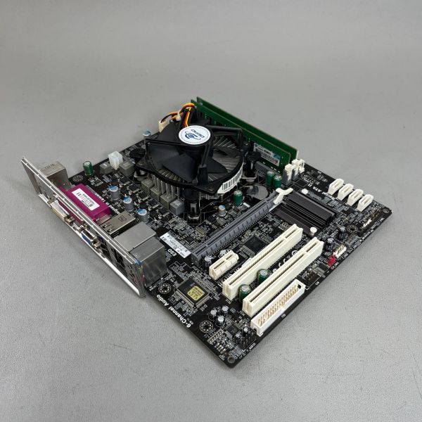 Комплект: мат.плата ECS H61H2-M6 (V2.0) + Intel Core i5-3470 + 8Gb DDR3 + Кулер