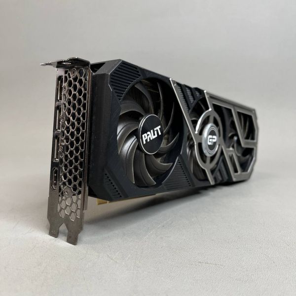 Видеокарта Palit GeForce RTX 3070 GamingPro OC 8G  PCI-E 4.0 8192MB  256 bit HDMI DPx3 NE63070S19P2-1041A