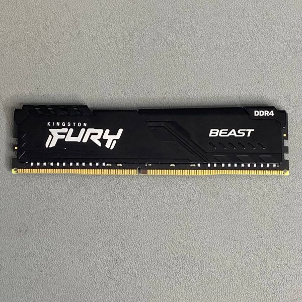 Модуль памяти Kingston Fury Beast Black DDR4 DIMM 3200Mhz PC25600 CL16 - 16Gb KF432C16BB/16