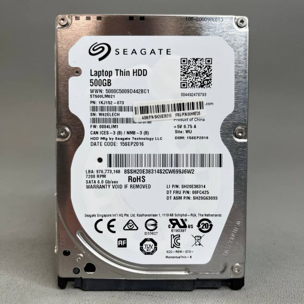 Жесткий диск Seagate ST500LM021 Barracuda 500ГБ