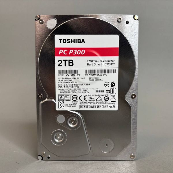 Жесткий диск Toshiba HDWD120UZSVA 2Tb 7200 SATAIII 3,5