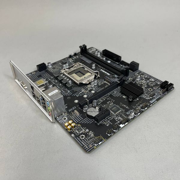Материнская плата MSI PRO H410m-b mATX, H510, LGA1200,2xDDR4,1xPCI-Ex16,1xPCI-Ex1,1xM.2,4xSATA3,4xUS