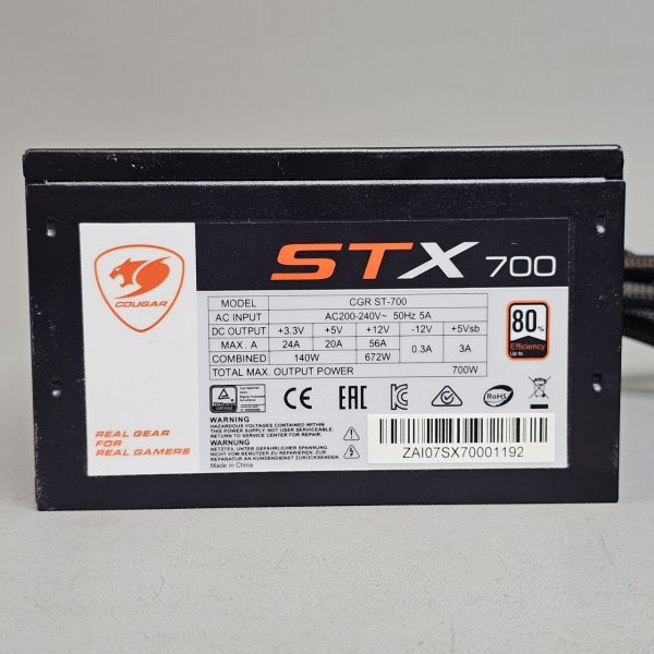 Блок питания для компьютера, Cougar STX 700W CGR ST-700