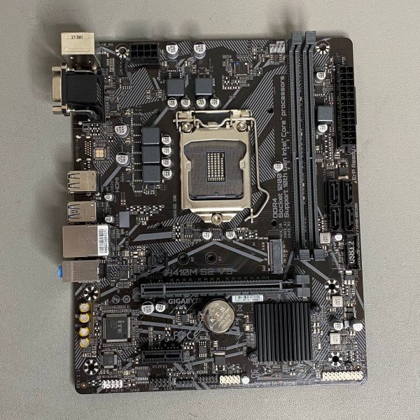 Материнская плата Gigabyte H410M S2 V3  DDR4, mATX