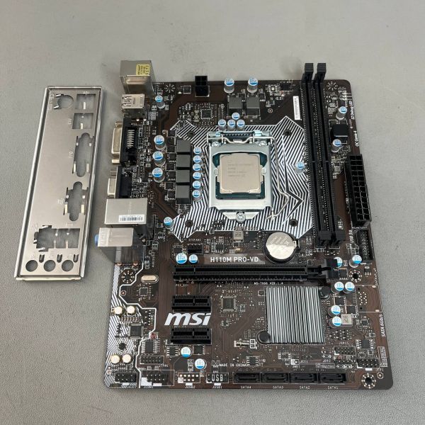 Материнская плата S-1151 MSI H110M PRO-VD, H110/2xDDR4/USB3.0/DVI/D-Sub/mATX