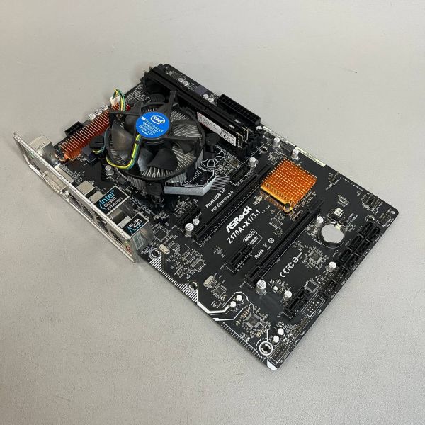 Комплект мат плата s-1151 Asrock Z170A-X1/3.1+ i5-6500 / 16Gb / кулер