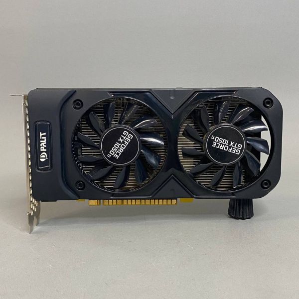 Видеокарта Palit GeForce GTX 1050 Ti Dual OC 1366Mhz PCI-E 3.0 4096Mb 7000Mhz 128 bit DVI HDMI NE5105TS18G1-1071D