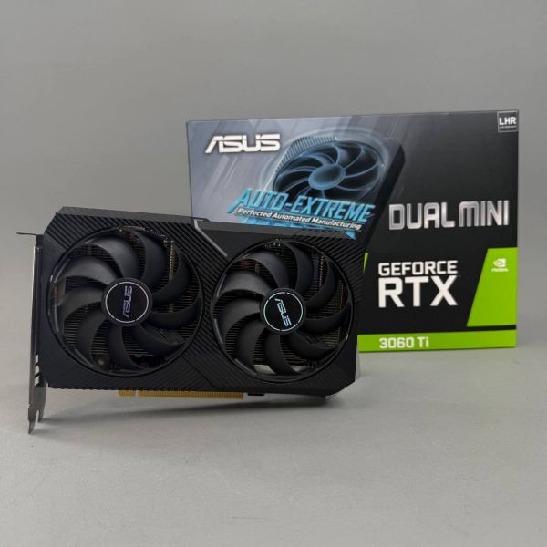 Видеокарта ASUS DUAL-RTX3060TI-8G-MINI-V2