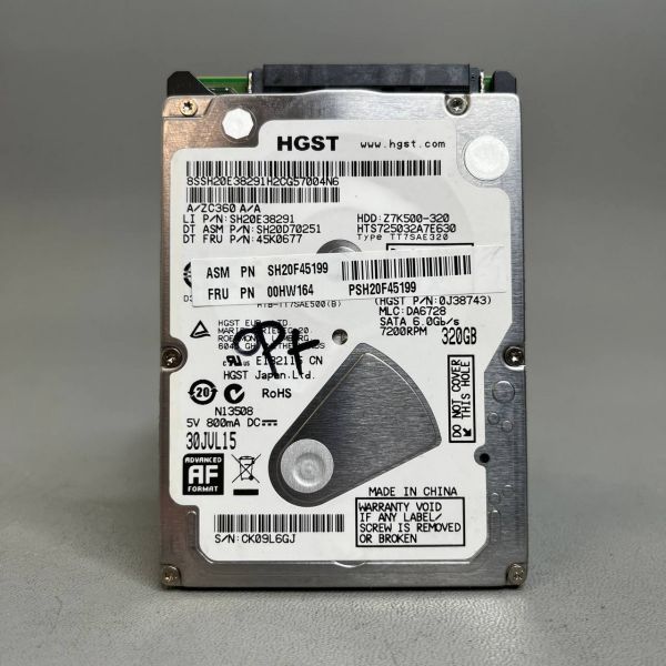 Жесткий диск HGST 320Gb (HTS725032A7E630)