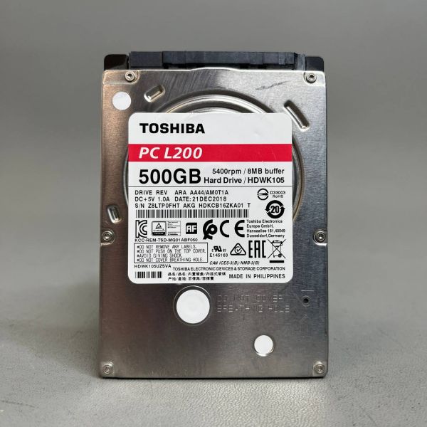 Жесткий диск Toshiba 500 ГБ HDWK105UZSVA