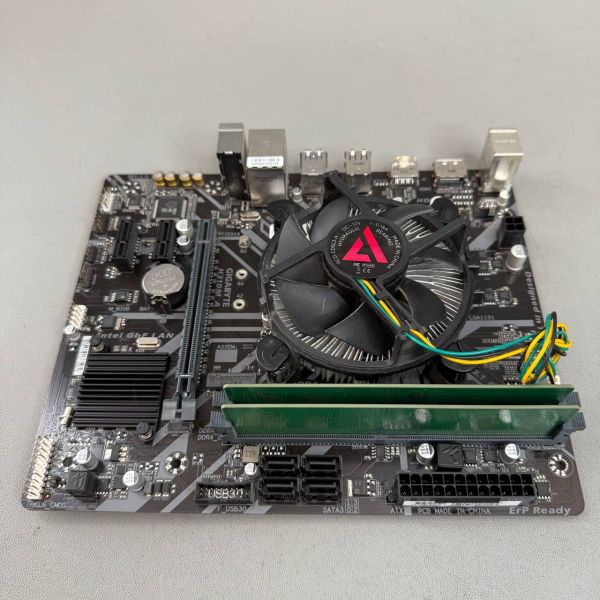 Комплект мат плата Gigabyte H310M A s-1151v2 + Core i3 -8100 + 8Gb+ кулер