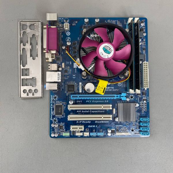 Комплект мат плата s-1155 + Core i5 -3470 +8Gb+  кулер