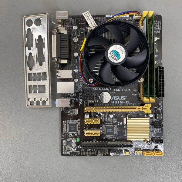 Комплект мат плата s-1150(H81) + core i5-4460+ 8Gb+ кулер