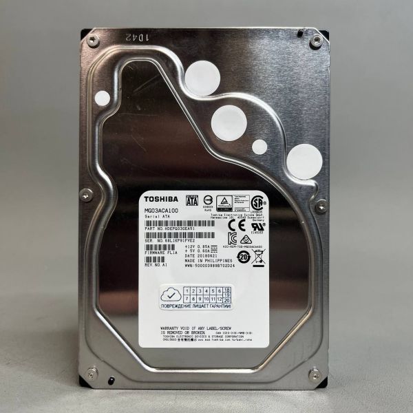 Жесткий диск Toshiba MG03ACA100 1Tb 7200 SATAIII 3,5