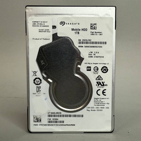 Жесткий диск Seagate 1 тб ST1000LM035 Mobile HDD