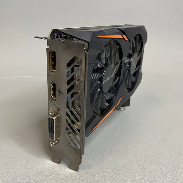 Видеокарта Gigabyte, NVIDIA GeForce GTX 1050 Ti, GDDR5, 4ГБ  gv-n105toc-4gd