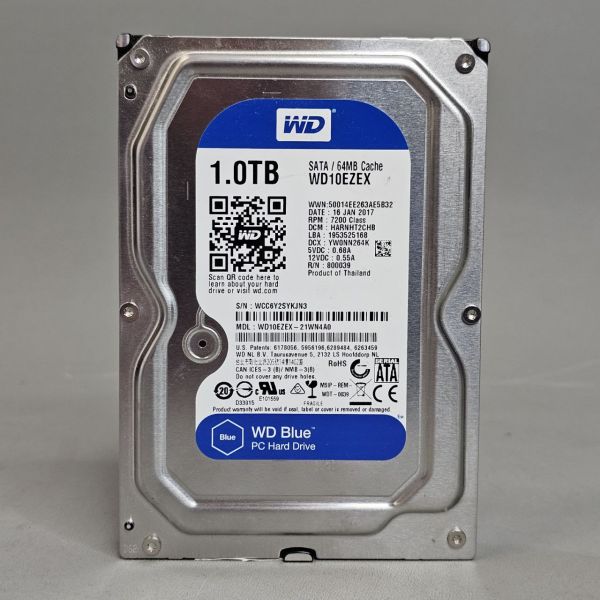 Жесткий диск Western Digital WD Blue 1 тб WD10ezex