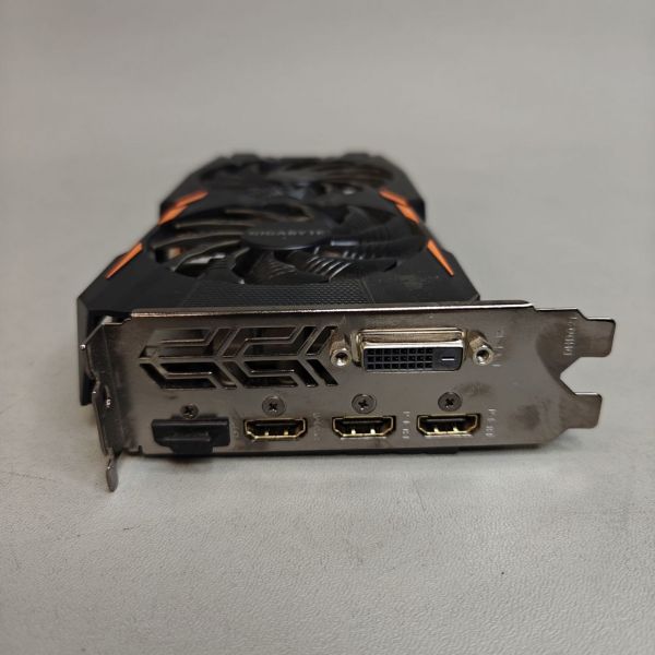 Видеокарта PCI-E Gigabyte GeForce GTX 1050 WF2 OC 2048MB 128bit GDDR5 [GV-N1050WF2OC-2GD] DVI HDMI DP