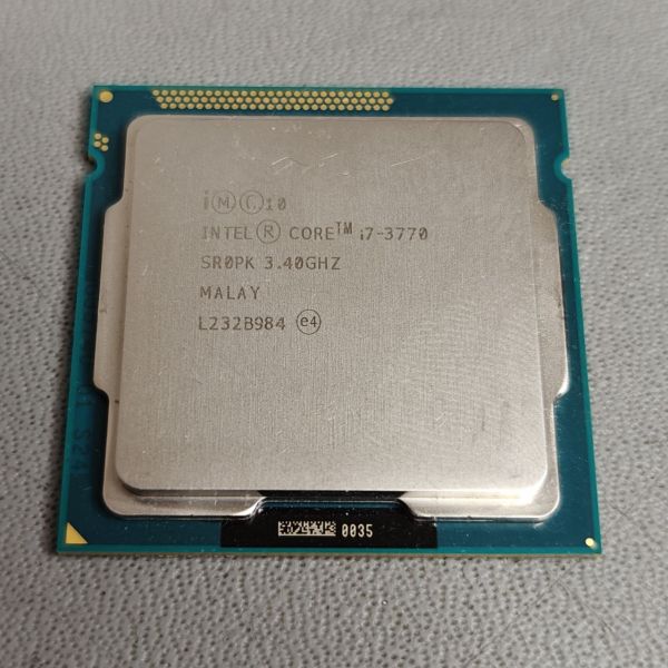 Процессор Intel Core i7-3770 LGA1155, 4 x 3400 МГц, OEM