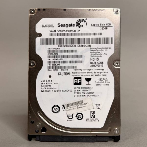 Жесткий диск Seagate Momentus 320 гб ST320LT012