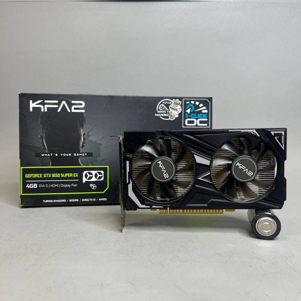 Видеокарта KFA2 GeForce GTX 1650 Super EX 4GB GDDR6