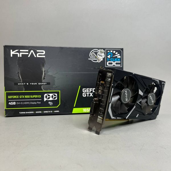 Видеокарта KFA2 GeForce GTX 1650 Super EX 4GB GDDR6